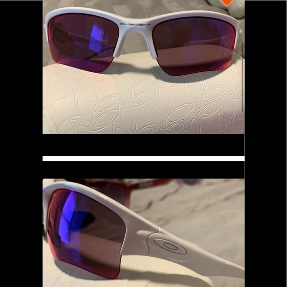 💕HP💕2 Oakley sunglasses purple pink polarized - Picture 9 of 13